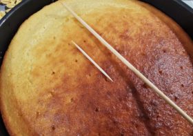 Лимонно-финиковый пирог